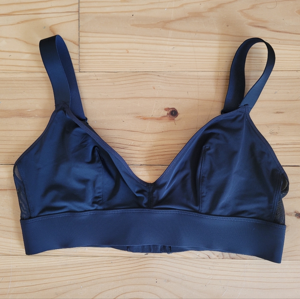 Parade Re:Play Triangle Bralette-Black, Size 1+